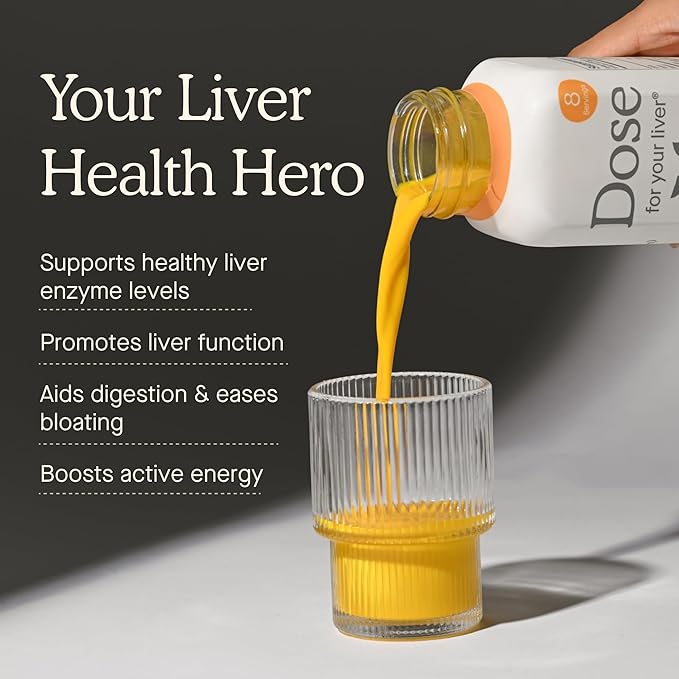 Liver Cleanse Detox & Repair – Organic Milk Thistle Supplement with Turmeric, Dandelion, Ginger & Orange – Supports Liver Health – 16oz Bottle, 3-Pack (3 Week Supply)