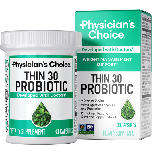 Thin 30 Probiotic – Daily Probiotic for Weight Management & Digestive Health