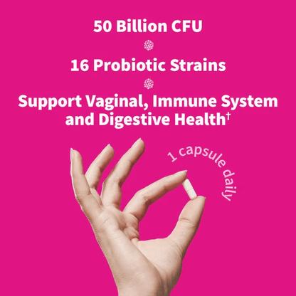 Dr. Formulated Probiotics Once Daily Women’s – 50 Billion CFU, 30 Capsules