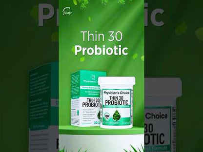 Thin 30 Probiotic – Daily Probiotic for Weight Management & Digestive Health
