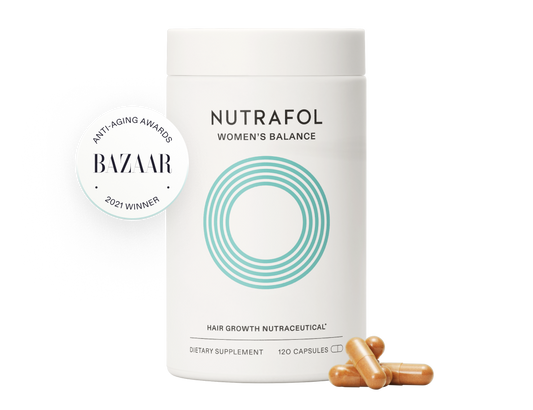 Women’s Balance Hair Growth Supplement – Clinically Proven, 100% Drug-Free Formula for Thicker, Fuller, Stronger Hair – Designed for Women 45+ – Includes Wellness Coaching, Hair Mineral Analysis &amp; Headspace Subscription